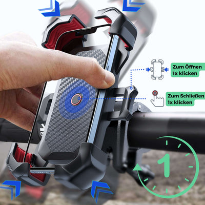 360° SmartBike Nosilec za telefon (primeren za vse pametne telefone)