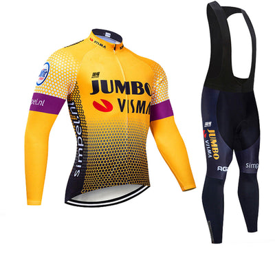Jumbo - Profesionalni komplet kolesarskih oblačil z dolgimi rokavi