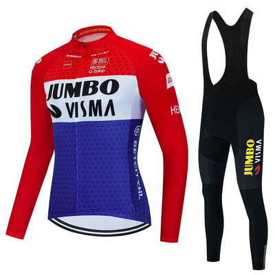 Jumbo Visma - Profesionalna dolgoročna kolesarska majica