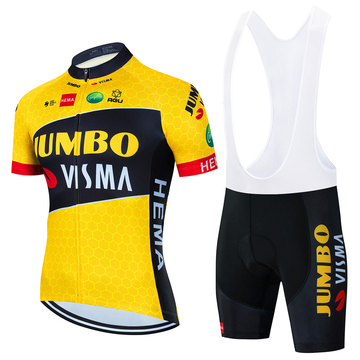 Jumbo Visma - Profesionalna kolesarska majica