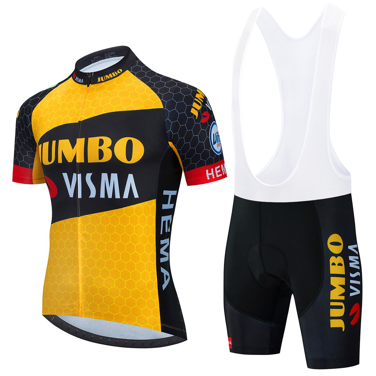 Jumbo Visma - Profesionalna kolesarska majica