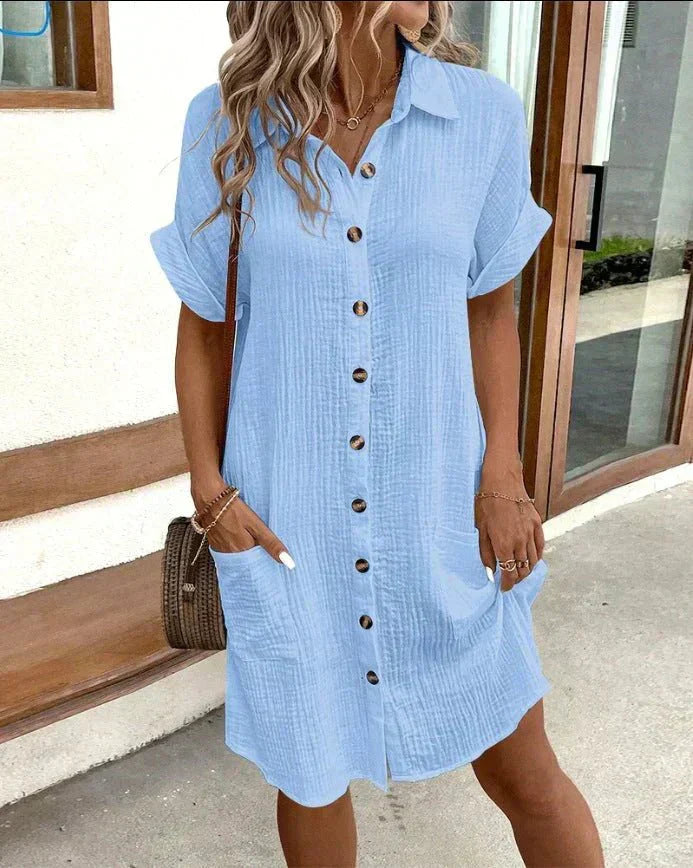 Vela™ | Stylish Polo Dress